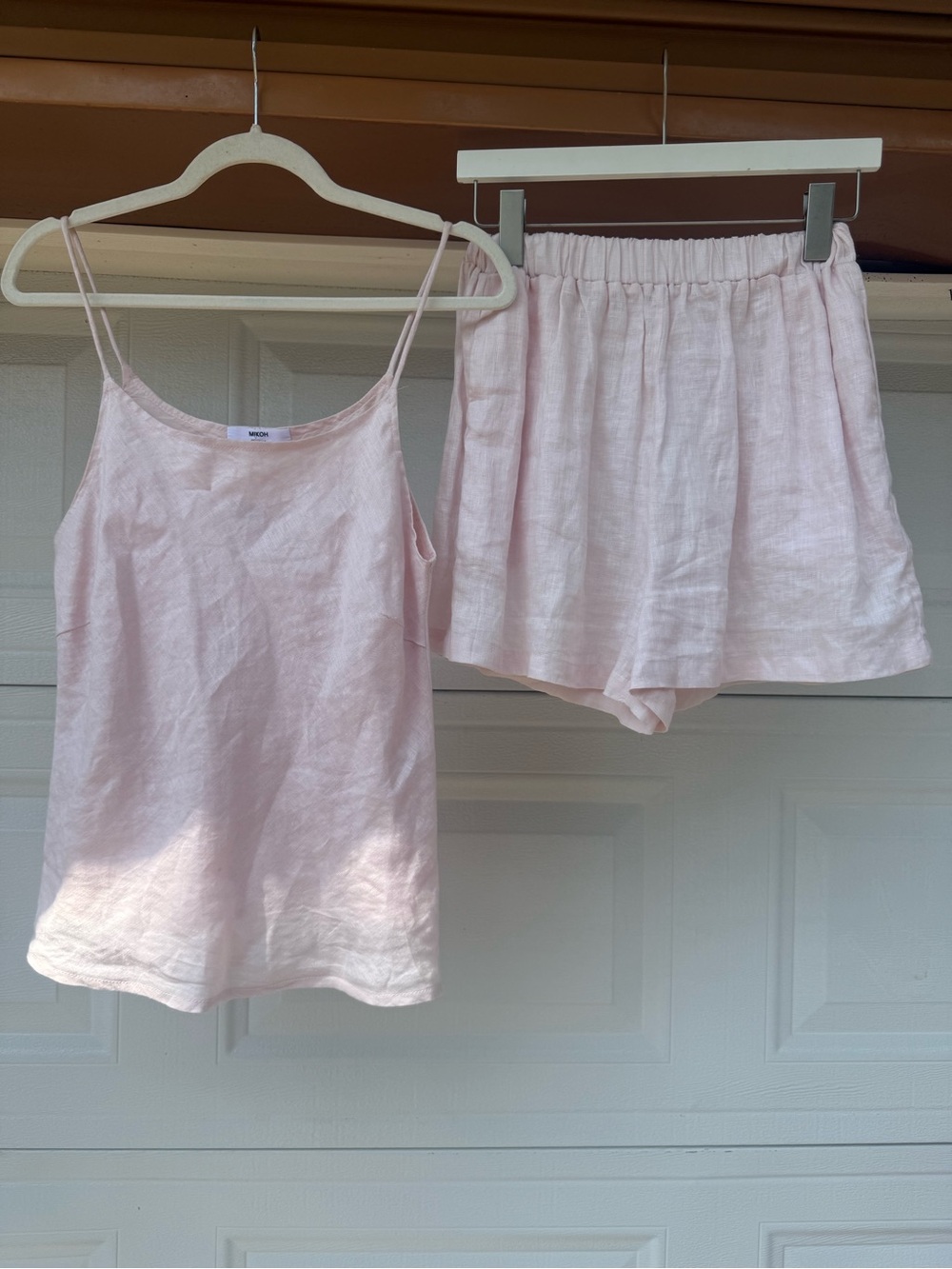 Mikoh Linen Set tank & shorts